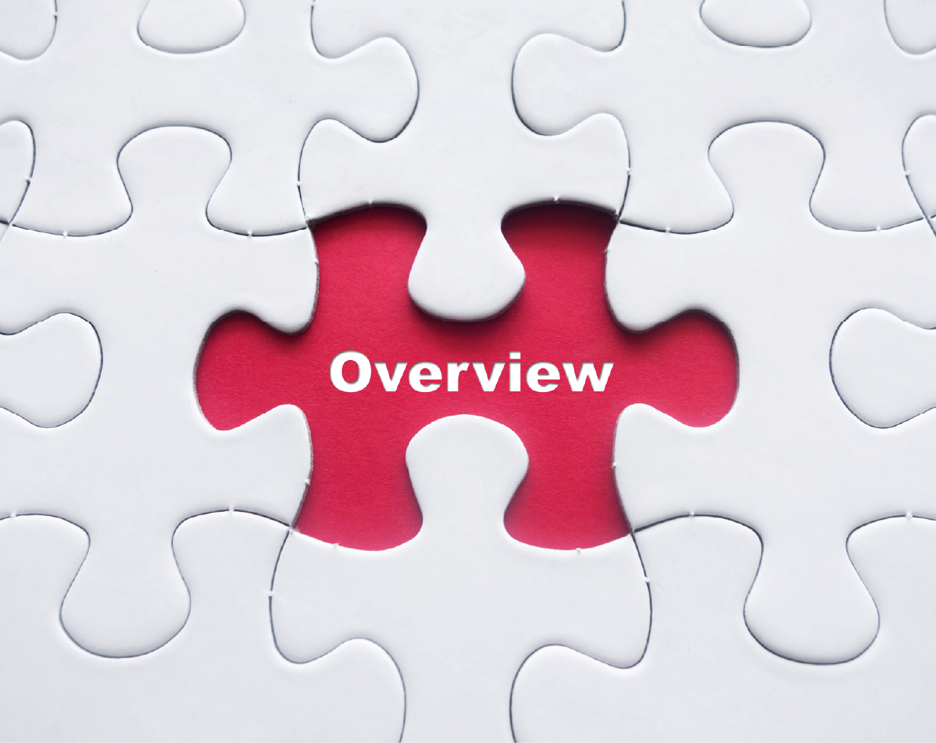 Puzzle with removed piece and Benefits showing underneath