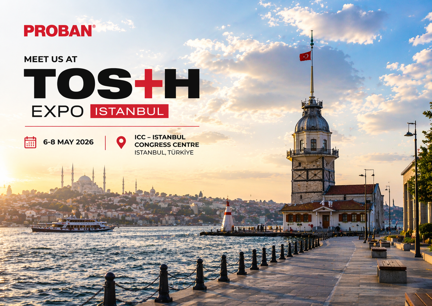 PROBAN at TOS+H Expo May 6-8, 2026